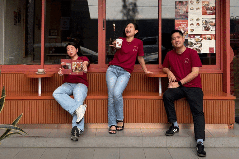 Behind this Malaysian cafe is 3 friends who met while studying in Australia